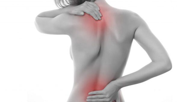 Douleur pour l'ostéochondrose