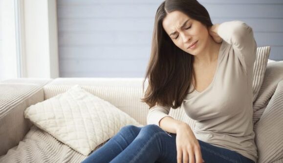 Ostéochondrose cervicale chez une fille