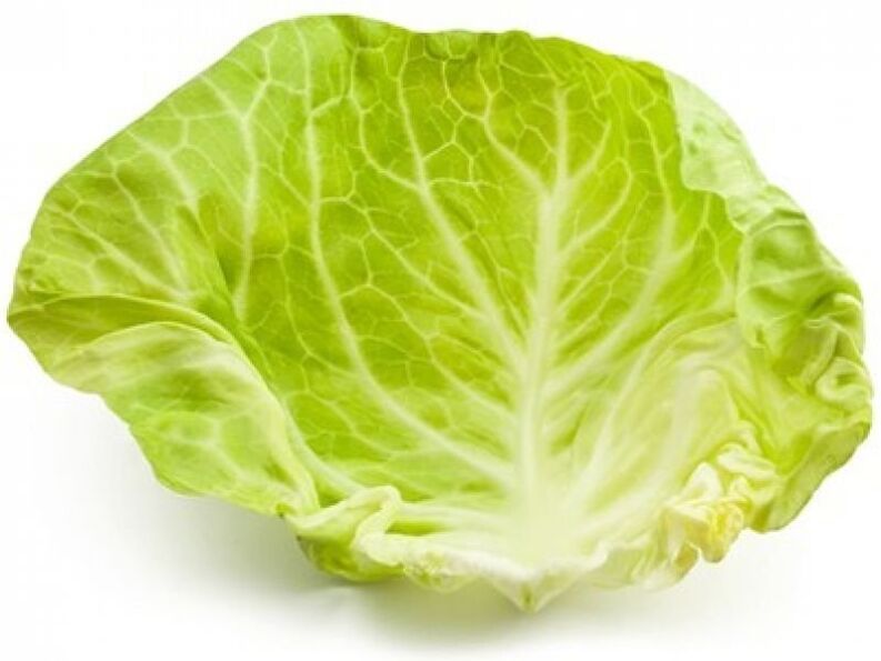 Une feuille de chou appliquée sur le cou soulage les douleurs dues à l'ostéochodrose.