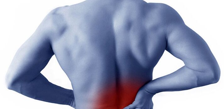 Douleur dans la région lombaire